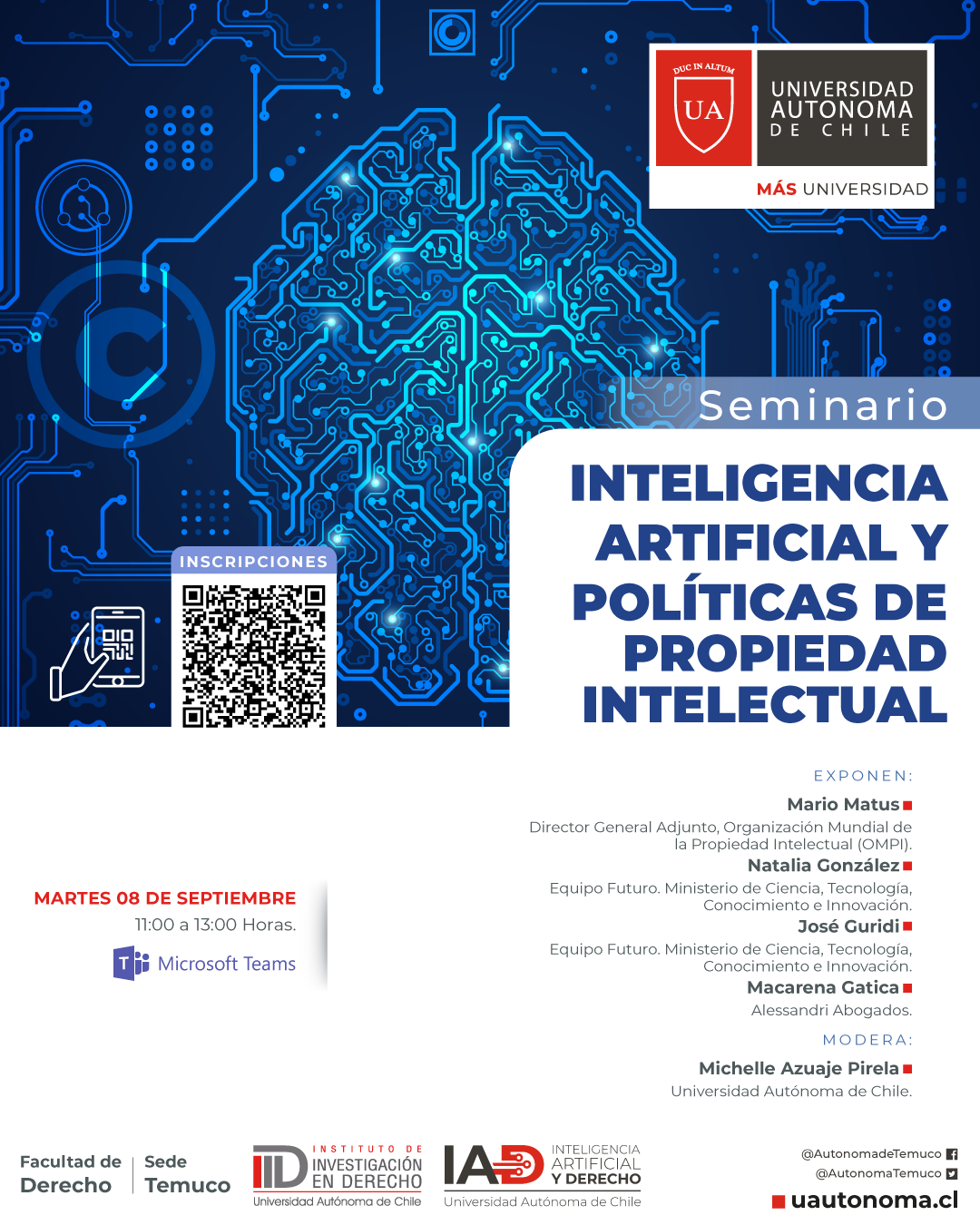 Seminario Inteligencia Artificial y políticas de Propiedad Intelectual