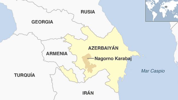 azerbaijan nagorno karabakhma, mapa armenia