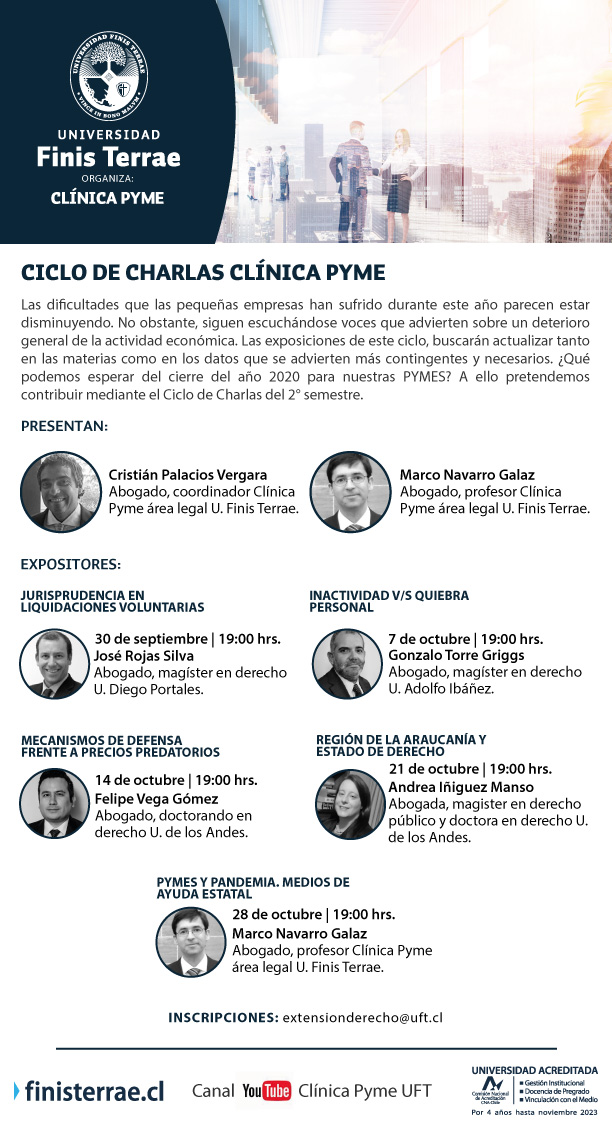 Ciclo de Charlas “Viabilidad de las pymes: Herramientas para enfrentar el 2021”.