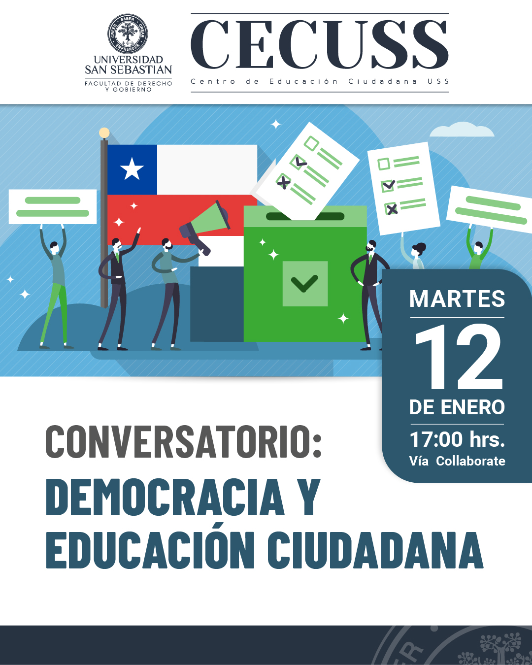 Conversatorio: "Democracia y Educación Ciudadana".