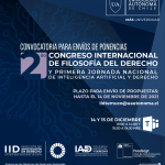II Congreso Internacional de Filosofía del Derecho y I Jornada Nacional de Inteligencia Artificial y Derecho.