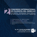 II Congreso de Filosofía del Derecho y I Jornada de Inteligencia Artificial y Derecho.