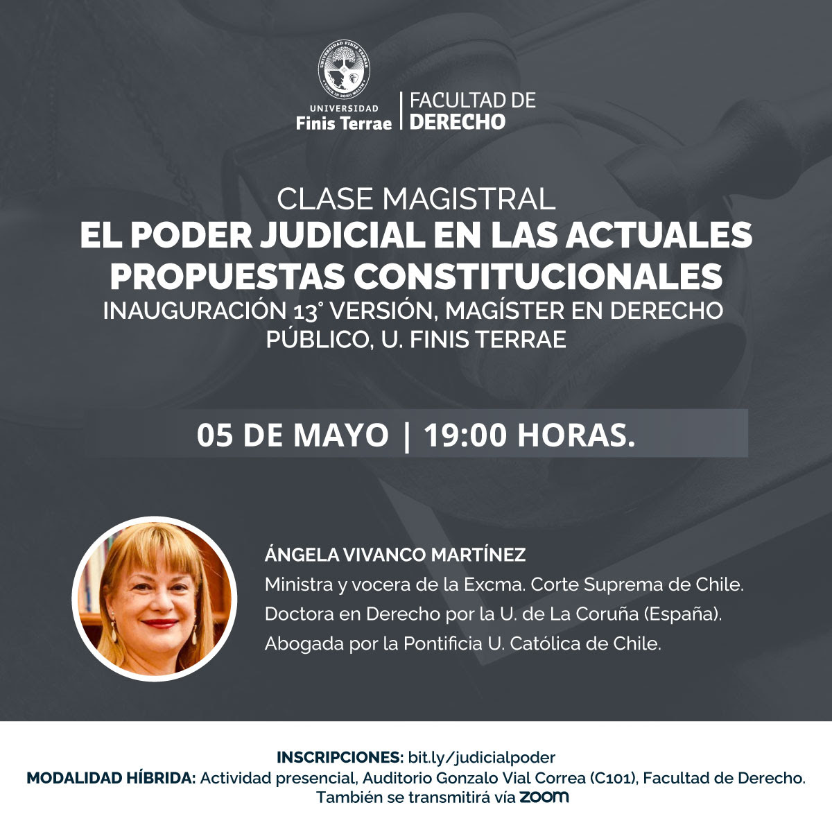 Clase Magistral El Poder Judicial en las actuales propuestas constitucionales.