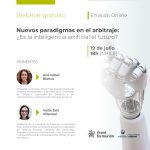 Facultad de Derecho U. Finis Terrae invita a conferencia "Nuevos paradigmas en el arbitraje: ¿Es la Inteligencia Artificial el futuro?"