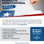 Charlas Ciudadanas del Plebiscito Constitucional 2022.