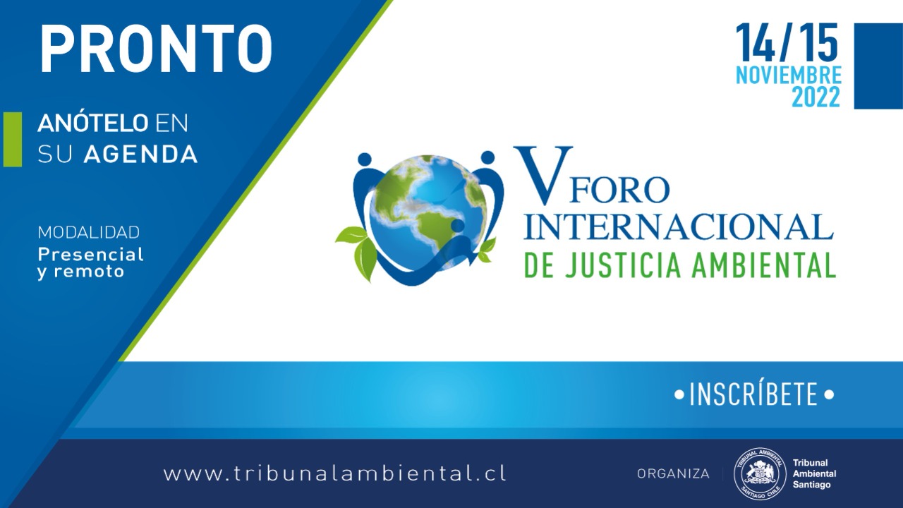 V Foro Internacional de Justicia Ambiental .