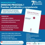 Presentación del libro Derecho Procesal I. Fuentes, Jurisdicción y Competencia.