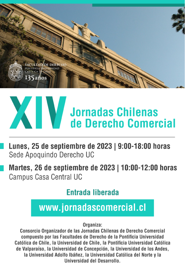 XIV Jornadas Chilenas de Derecho Comercial.