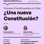 Seminario Semillero Derecho Constitucional: Procesos Constituyentes en Chile ¿Una nueva Constitución?